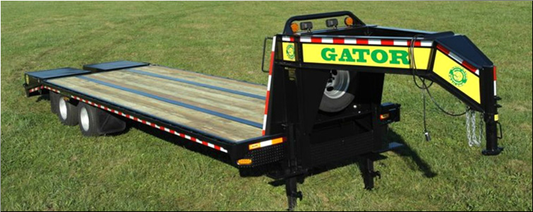 GOOSENECK TRAILER 30ft tandem dual - all heavy-duty equipment trailers special priced  Stokes County, North Carolina