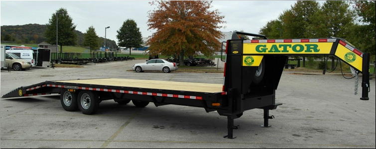 Gooseneck flat bed trailer for sale14k  Stokes County, North Carolina